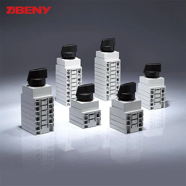 DC Isolator 1500V DC 40A Panel Mounting 2P 3P 4P 6P 8P 9P Solar Isolator Switch BYSS.1-50/T