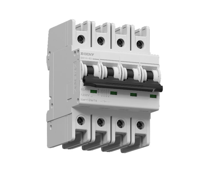 DC Isolator 1200V DC 63A 4Pole Solar Isolator Switch CE/ CB Certified BB1H-63 suppliers